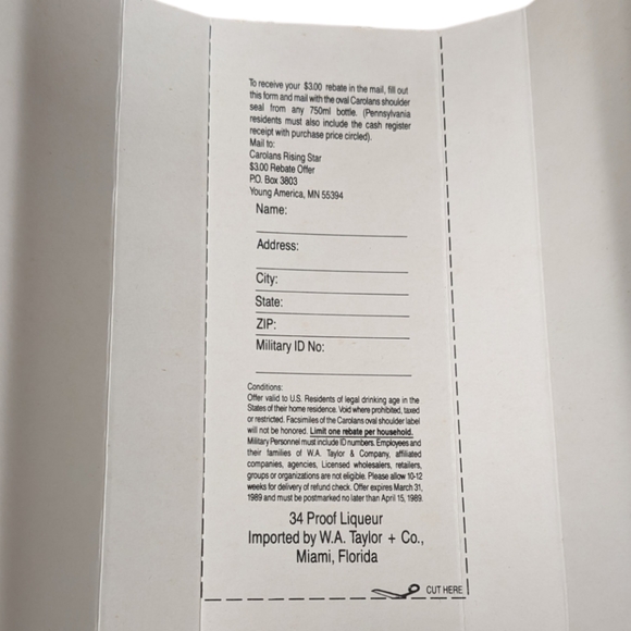 Vintage Carolans Finest Irish Cream Ireland Valley Collectible Metal Tins - Picture 8 of 12